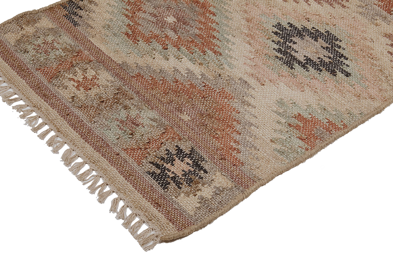 Liv Interior Jute Kelim PUEBLA Tæppe 70 x 250 cm