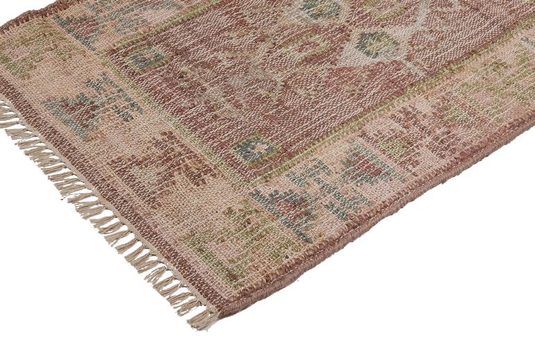 Liv Interior Jute Kelim MUSCAT Tæppe 70 x 250 cm