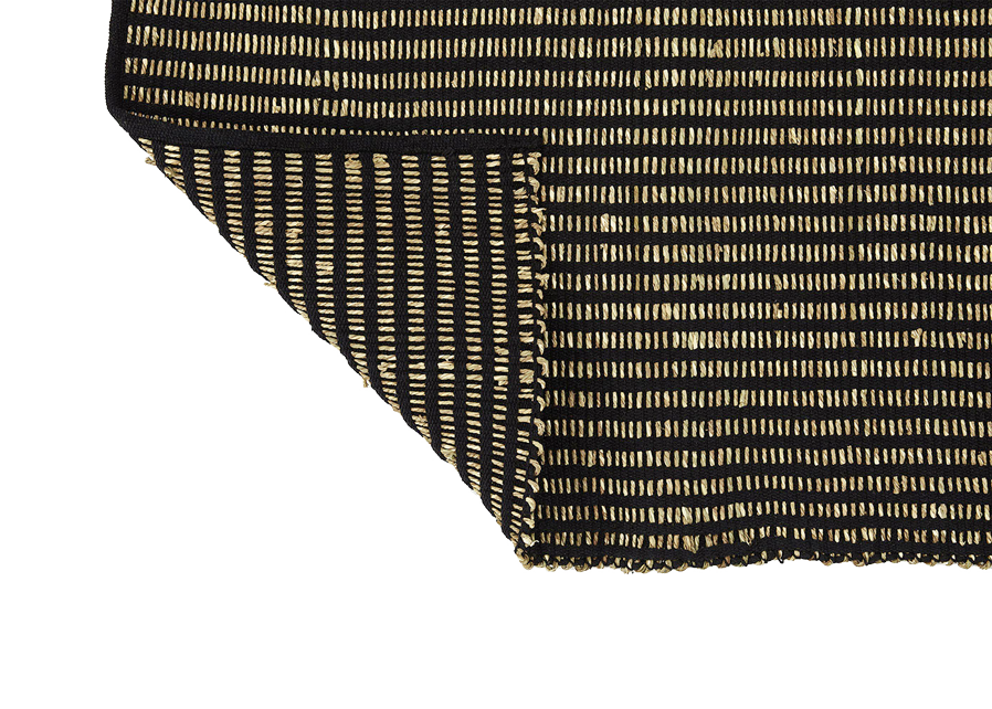 Liv Interior SAIGON Seagrass Tæppe 70 x 140 cm - Black