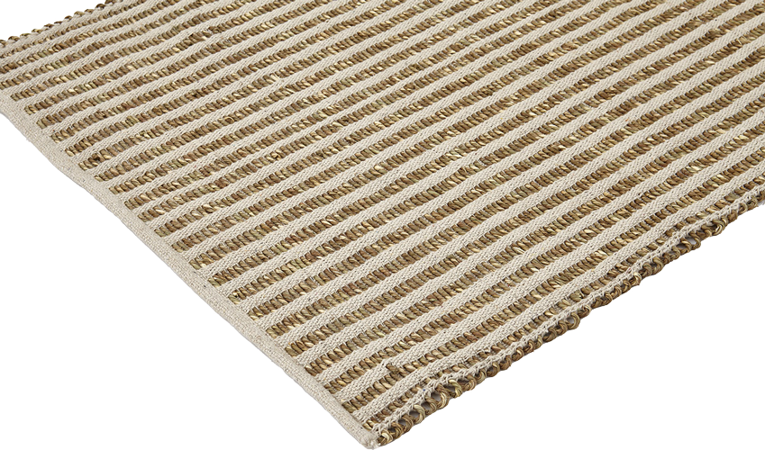 Liv Interior SAIGON Seagrass Tæppe 70 x 250 cm - White