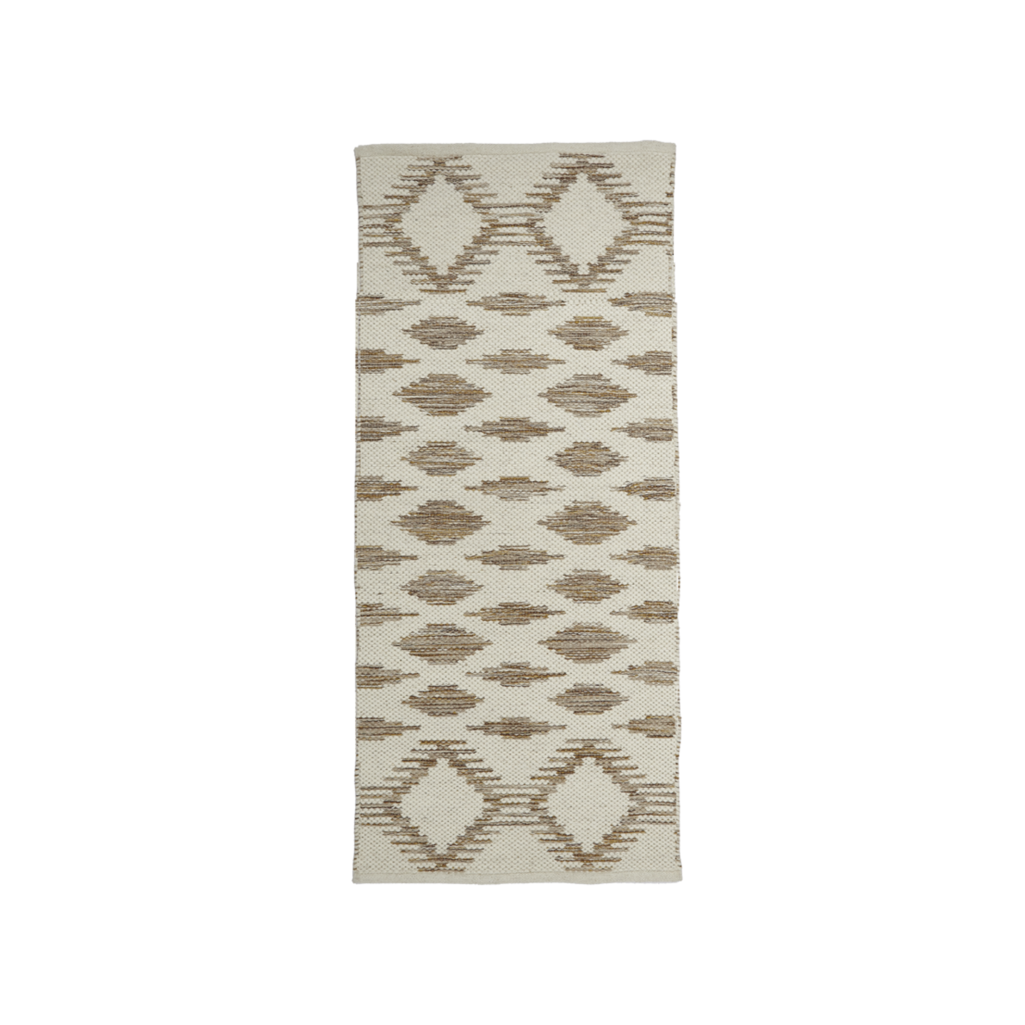 Liv Interior IDUN Wool Tæppe 70 x 140 cm - Cream/Caramel