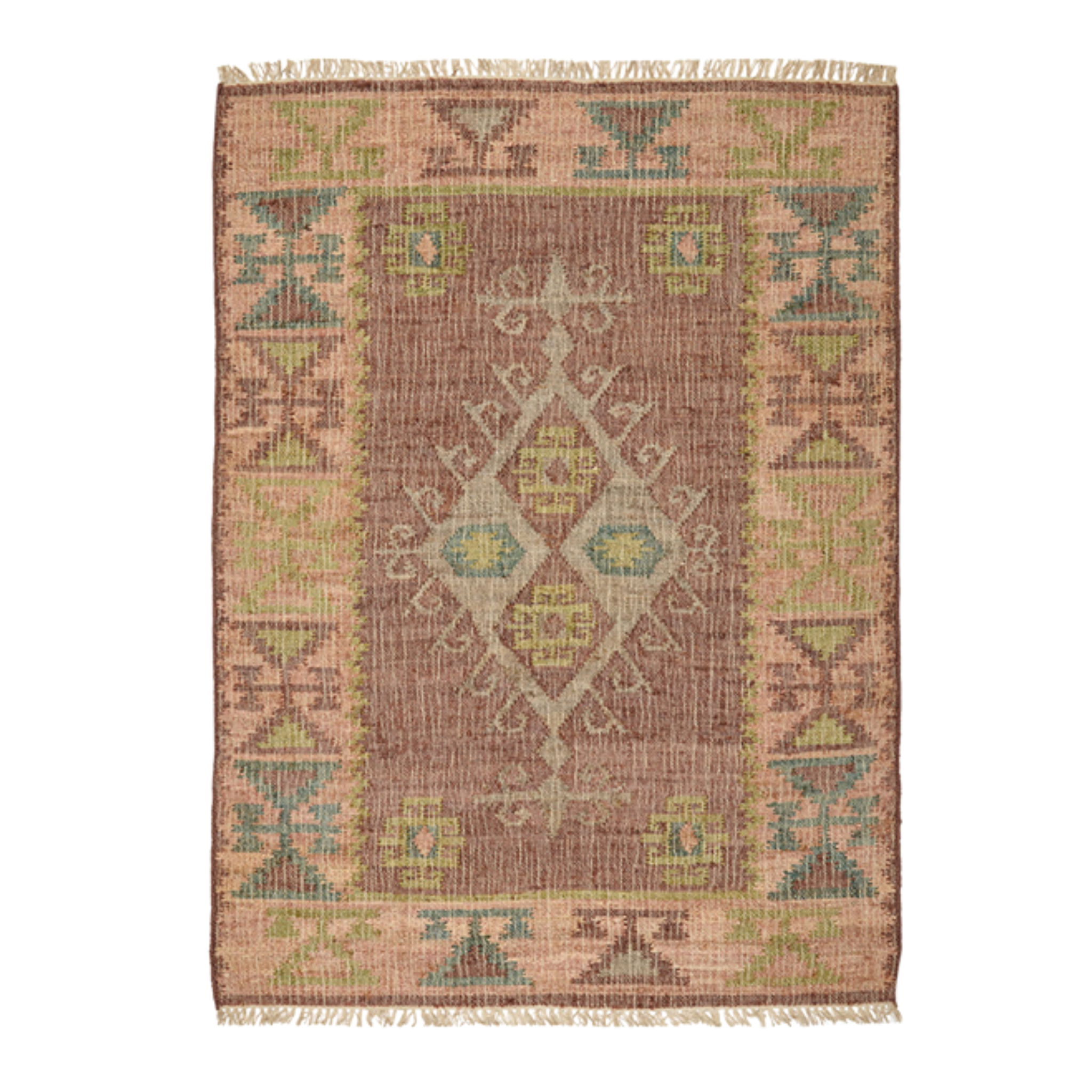 Liv Interior Jute Kelim MUSCAT Tæppe 140 x 200 cm