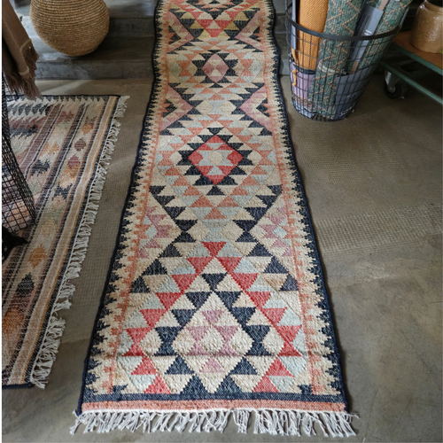 Liv interior Jute Kelim LULU Tæppe 70 x 250 cm