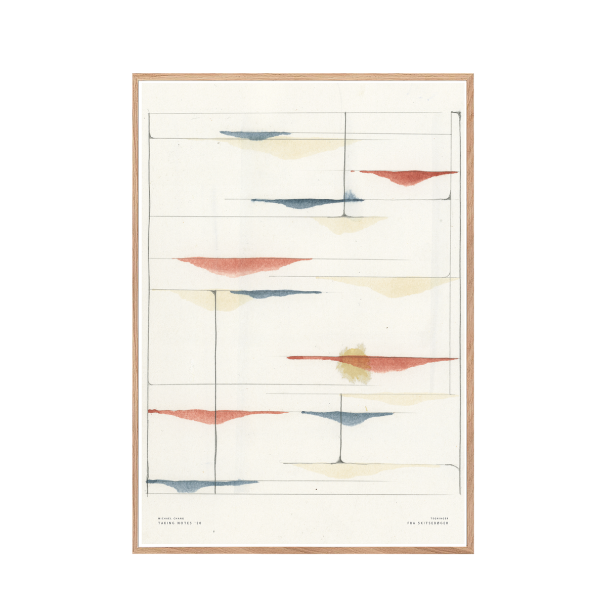 Michael Chang "Paperlike 2" Plakat 50 x 70 cm