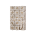 Ib Laursen Hæklet Plaid - Creme/Natur