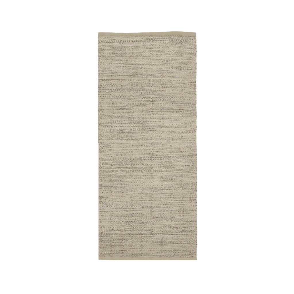 Liv Interior BRAGI Wool Tæppe 70 x 140 cm - Cream/Beige