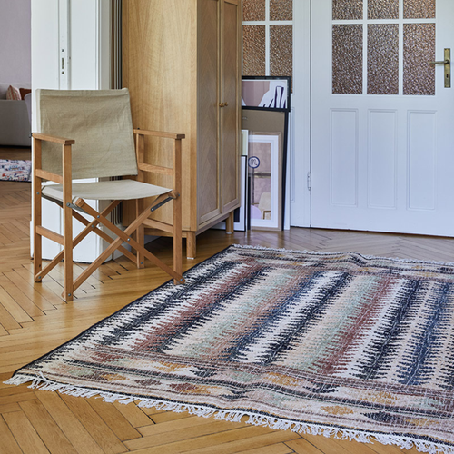 Liv Interior Jute Kelim FIR Tæppe 140 x 200 cm