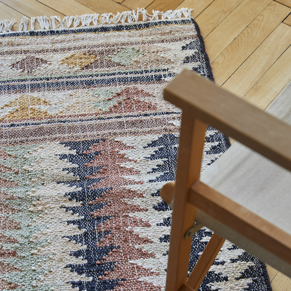 Liv Interior Jute Kelim FIR Tæppe 140 x 200 cm