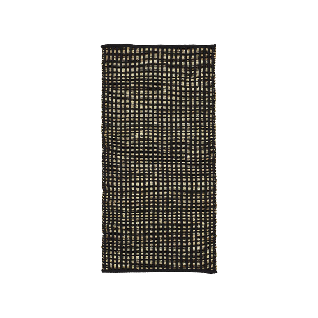 Liv Interior SAIGON Seagrass Tæppe 70 x 140 cm - Black