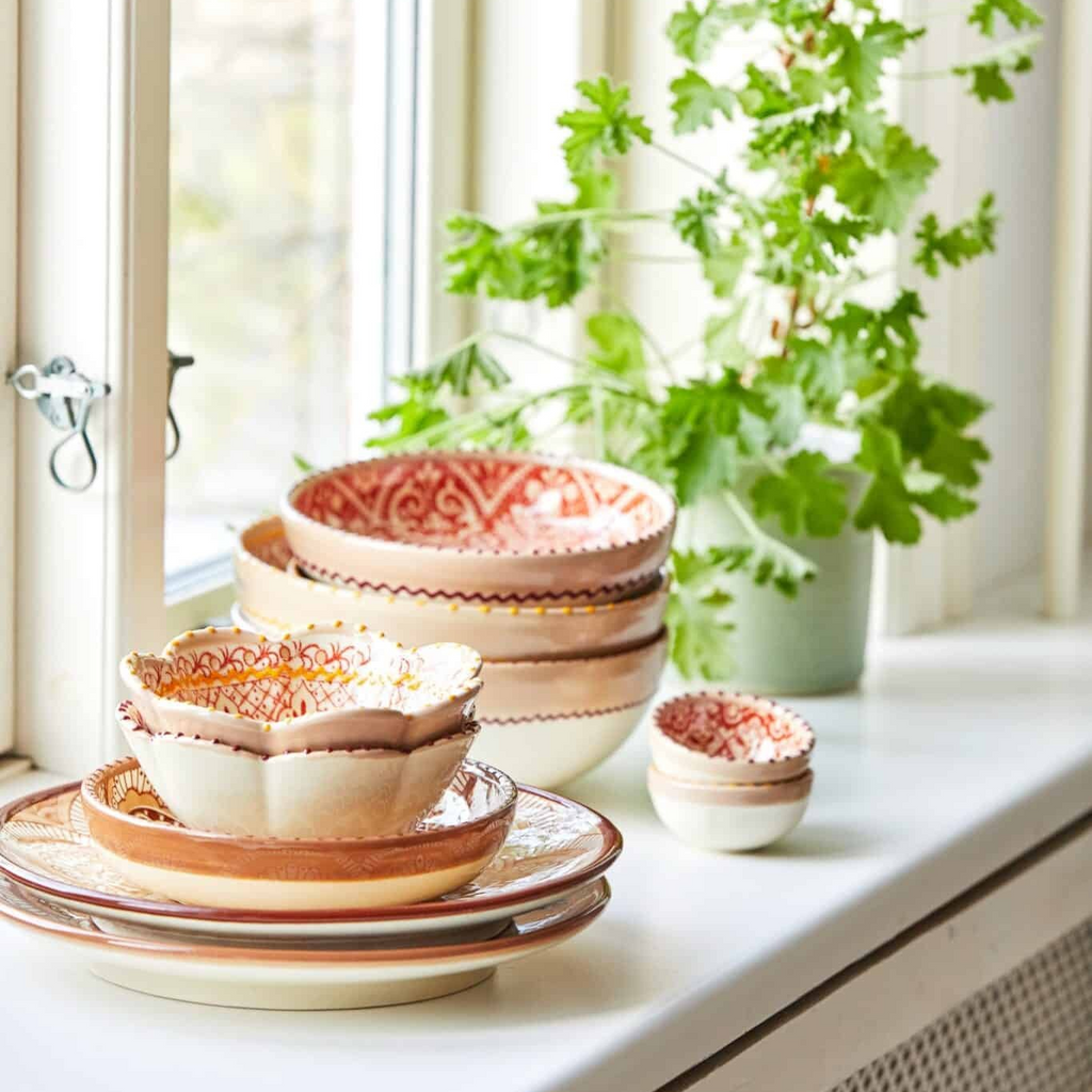 Spliid Aris Clay Lav Skål Mellem - 2 farver