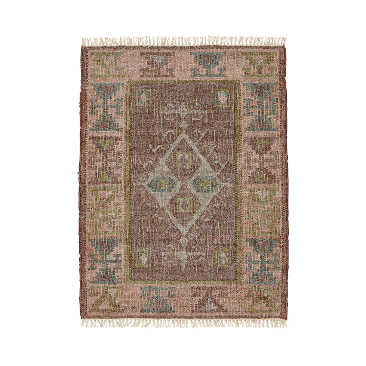 Liv Interior Jute Kelim MUSCAT Tæppe 90 x 120 cm