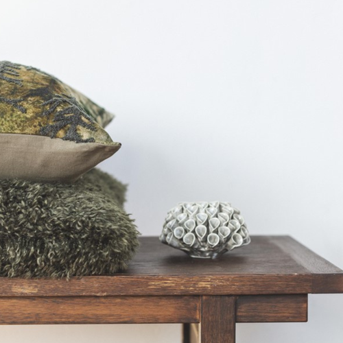 Mogihome Shelly Fyrfadsstage - Greige