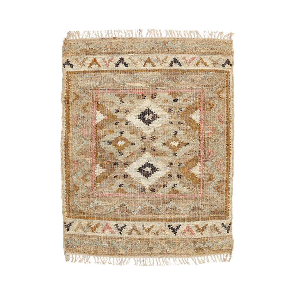 Liv Interior Jute Kelim PROVENCE Tæppe 90x 120 cm
